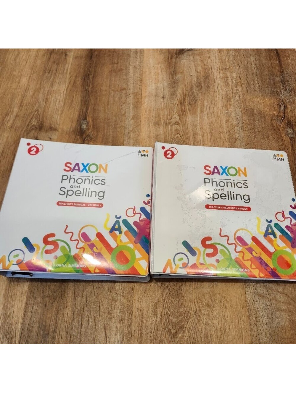 SAXON Phonics & Spelling Teacher's Manual Vol. 1 & Resource Binder / 2nd Grade